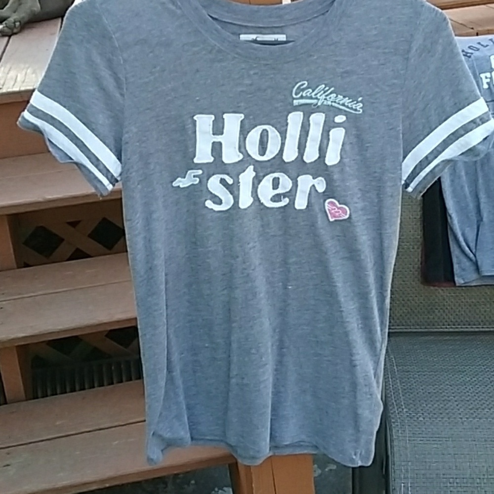 Hollister classic tee - light grey